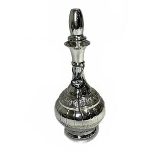 925 Sterling Silver Hazorfim Judaica Decanter Vintage Kiddush Wine Bottle Israel